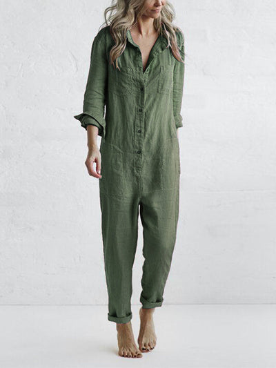 Sofia™ | Langærmet Jumpsuit